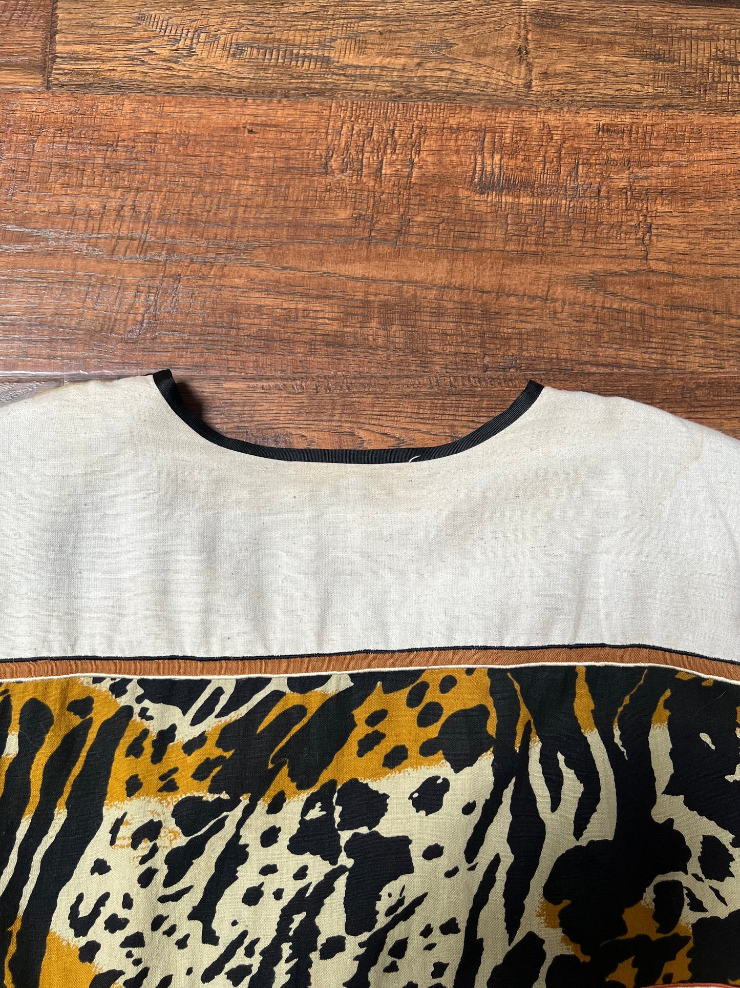 Vintage Clothing - Lightweight Jacket - Abstract 90’s Animal Print - 2X-Large - Indigo Moon