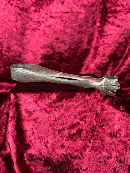 Vintage Kitchen - Sugar Cube Tongs - Scaled Dragon Claws
