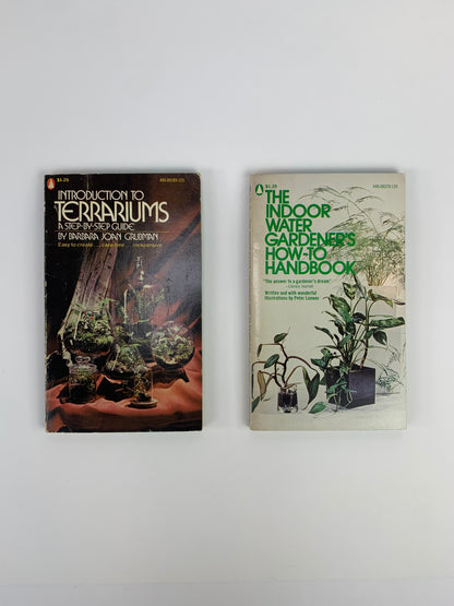 Vintage 1970s Box Book Set - Everything You Need To Know: Growing Houseplants…Successfully