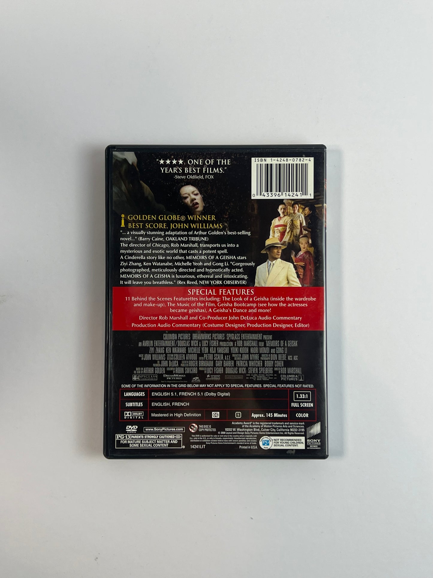DVD - Memoirs Of A Geisha - 2-Disc Full Screen - Special Edition - 2006