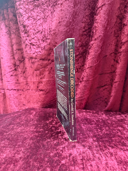 Vintage Paperback Book - Stonehenge Decoded - Gerald S. Hawkins - 1965