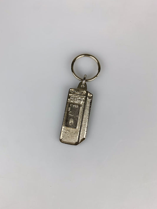 1997 Coca-Cola Metal Coke Vending Machine Keychain