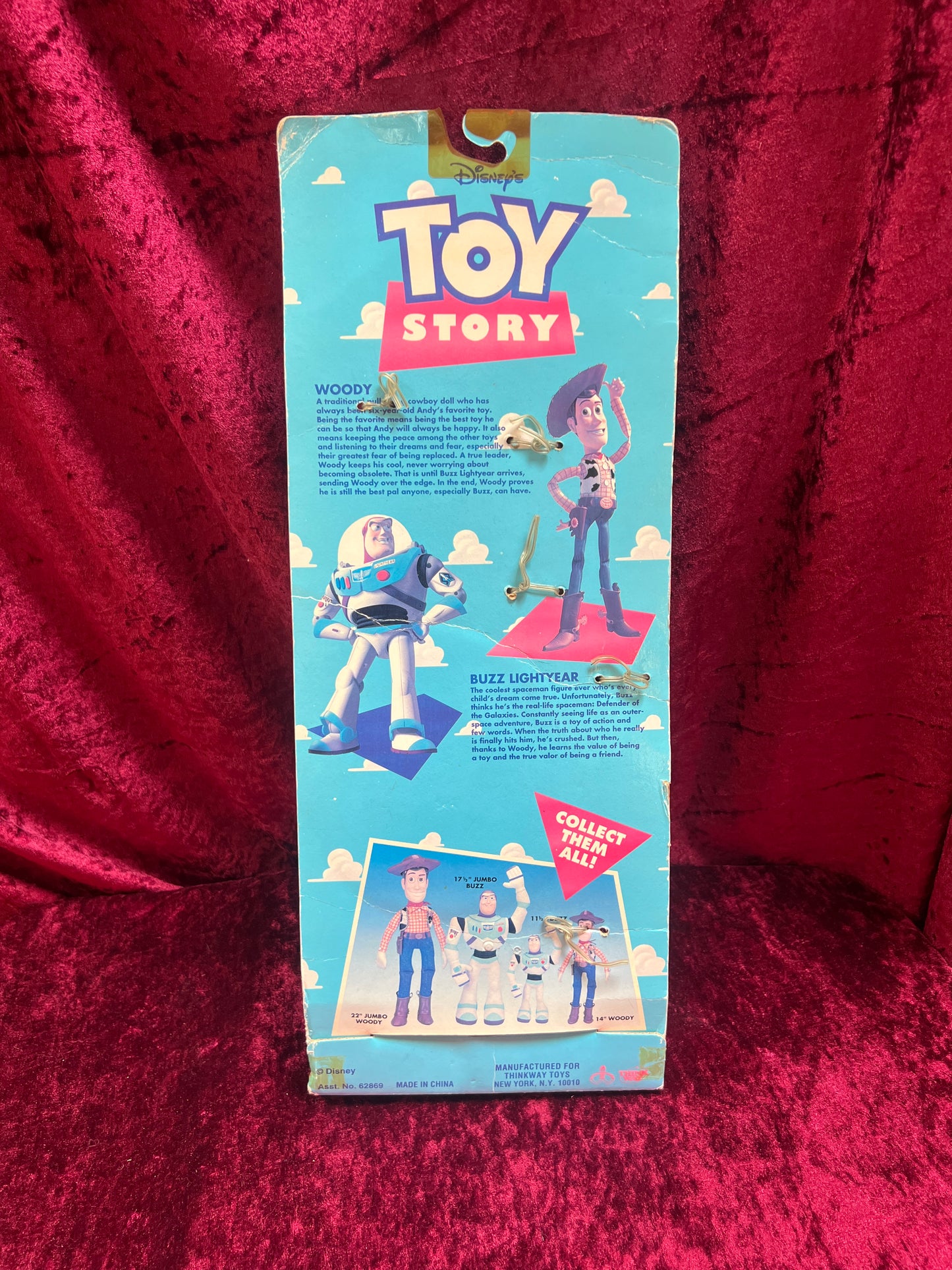 Vintage Collectibles - Adventure Buddy Woody - Disney / Thinkway Toys - 14”