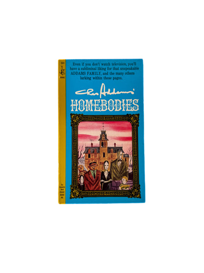 Vintage Paperback - Homebodies - Chas Addams - 1964 Pocket Cardinal Edition