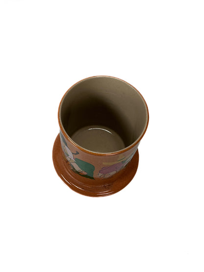 Vintage Tiki Mug - 1964 Trader Vic's Senor Pico Risque Loball Mug