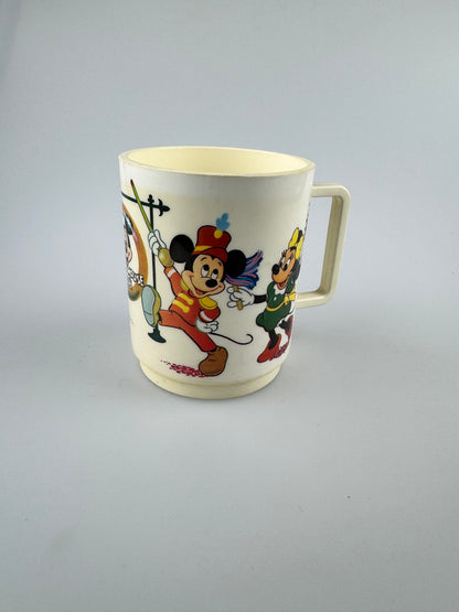 Vintage Disneyland Plastic Mug - Made in USA - DEKA