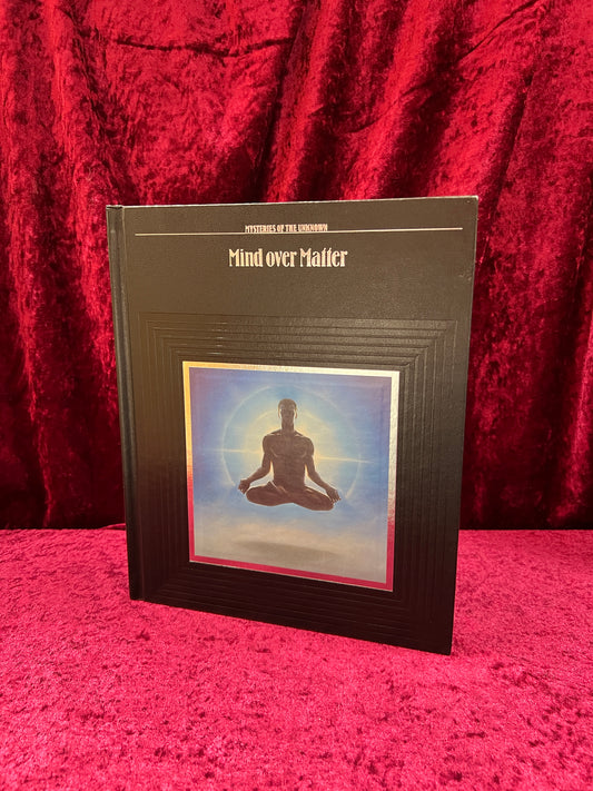 Vintage Hardcover Coffee Table Book - Time Life Mysteries Of The Unknown - Mind Over Matter