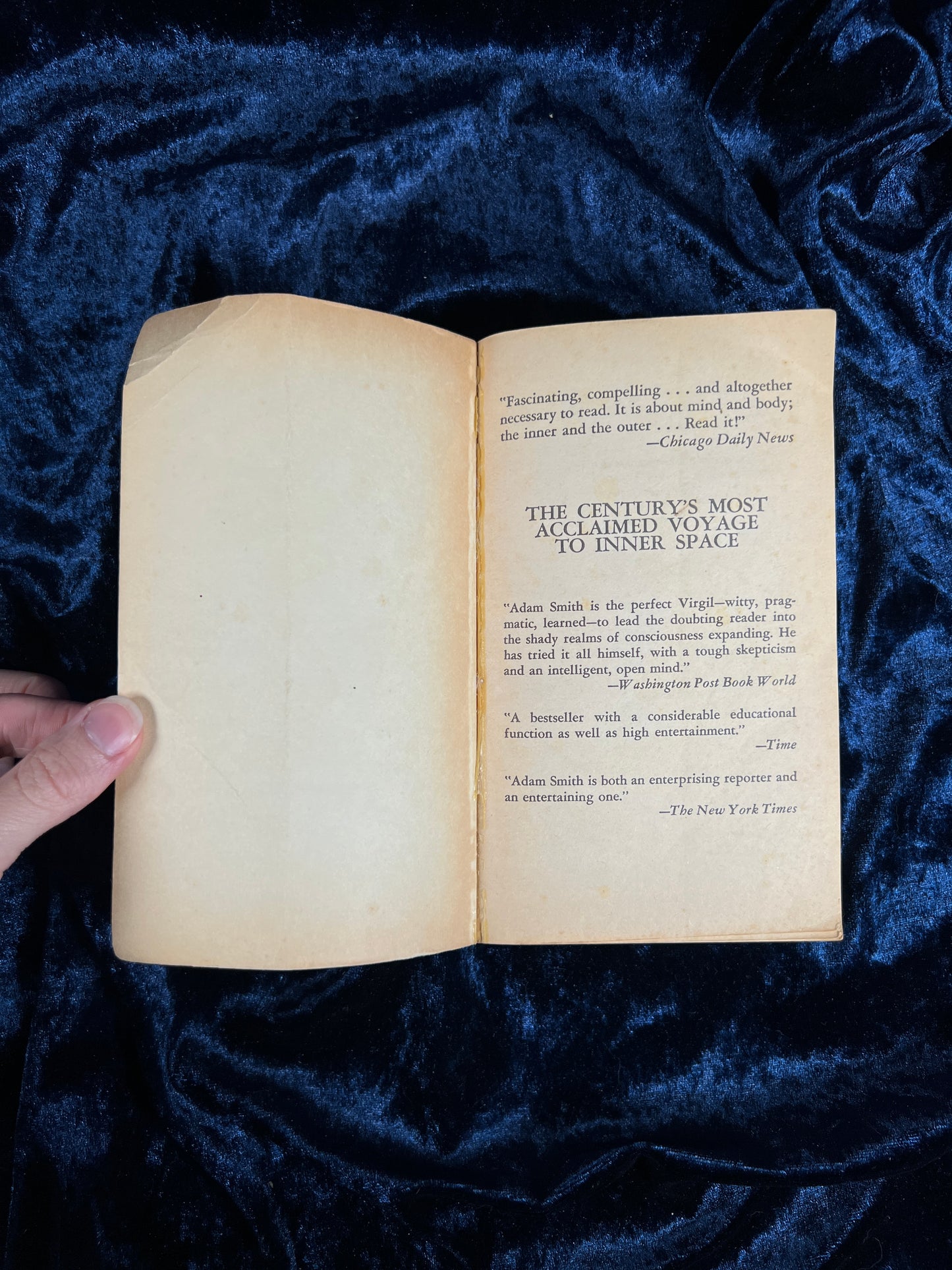 Vintage 1976 Powers of Mind Book – Adam Smith Psychology & New Age Paperback