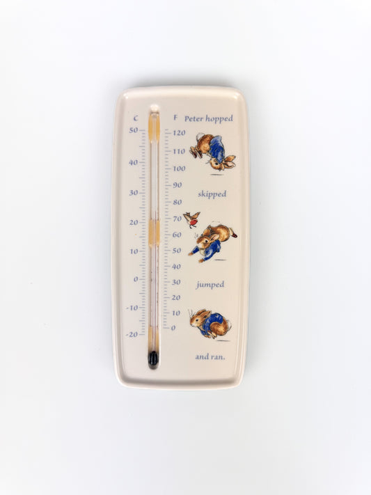 Wedgewood Peter Rabbit Ceramic Plate Thermometer