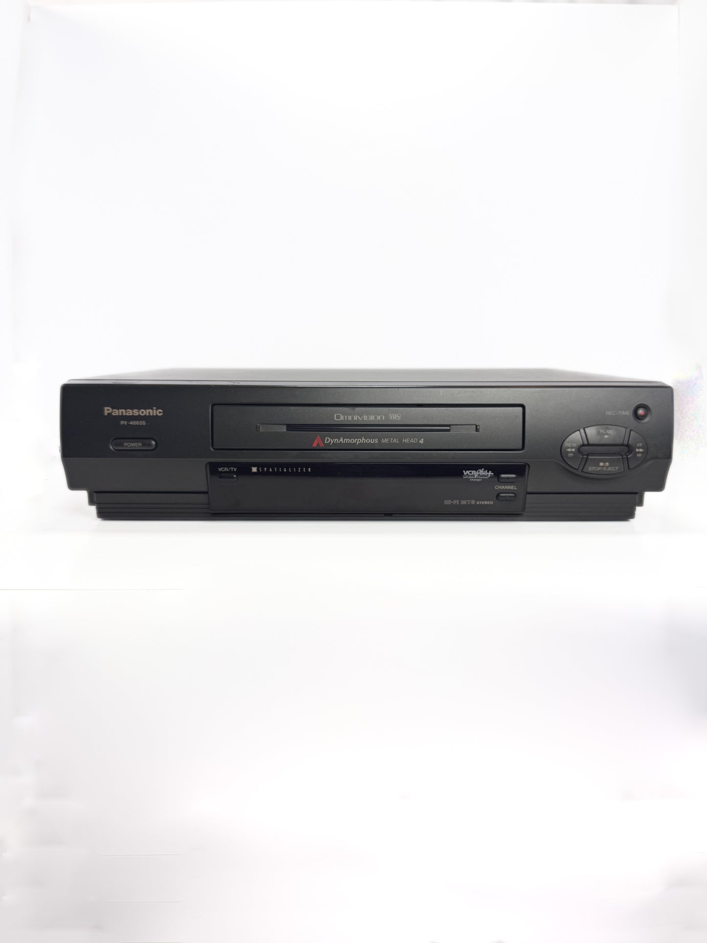 VCR - Panasonic Omnivision PV4665S DynAmorphous VHS Player Recorder - Tested Works