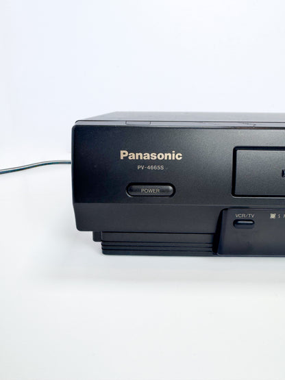 VCR - Panasonic Omnivision PV4665S DynAmorphous VHS Player Recorder - Tested Works