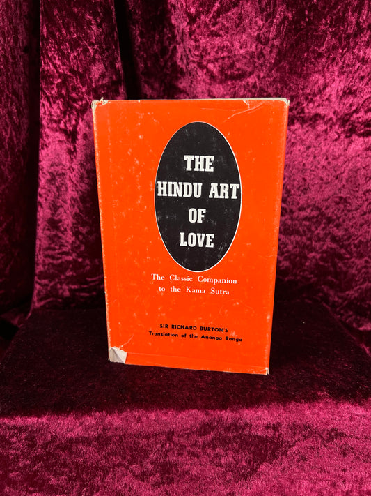 Vintage Hardcover Book – Hindu Art of Love Kama Sutra Companion Richard Burton