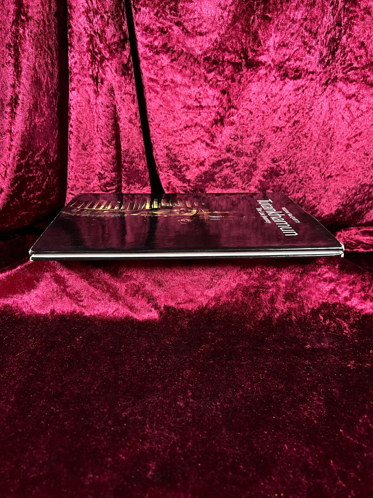 Vintage Hardcover Book – Tutankhamun The Last Journey William MacQuitty 1977