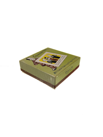 Vintage Cocktail Napkins - Confucius MCM - Illustrated Funny Kitsch - 1950s