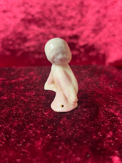 Vintage Figurine - Porcelain Miniature - French Rococo Noble Lady