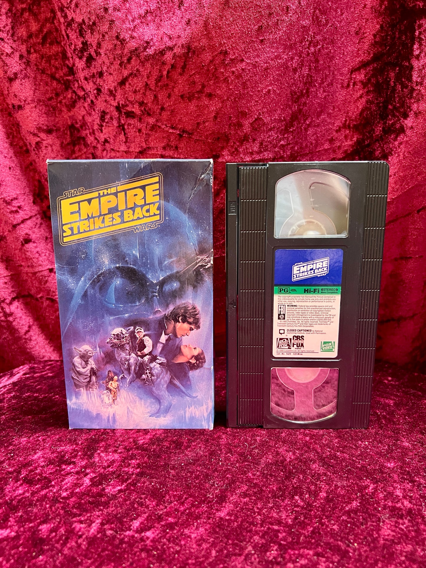 VHS - Star Wars Trilogy Box Set - 1983