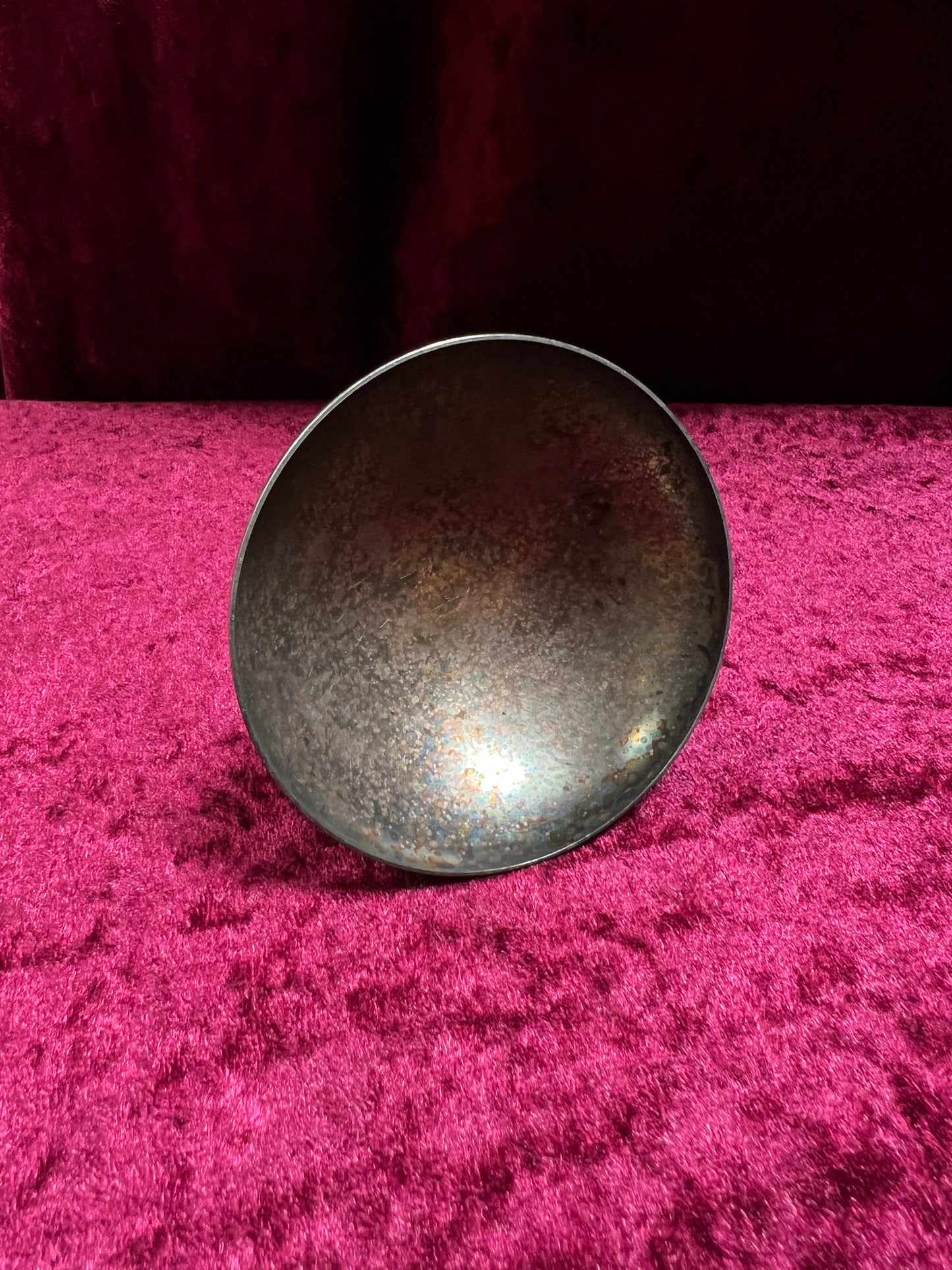 Vintage Silverplate Candlestick Holders - Domed Oneida Silversmith Trio