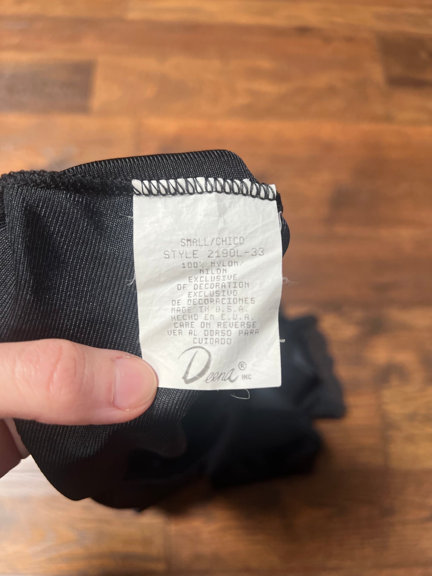 Vintage Clothing - Ankle Length Skirt Slip - Black Satin - Small - Deena