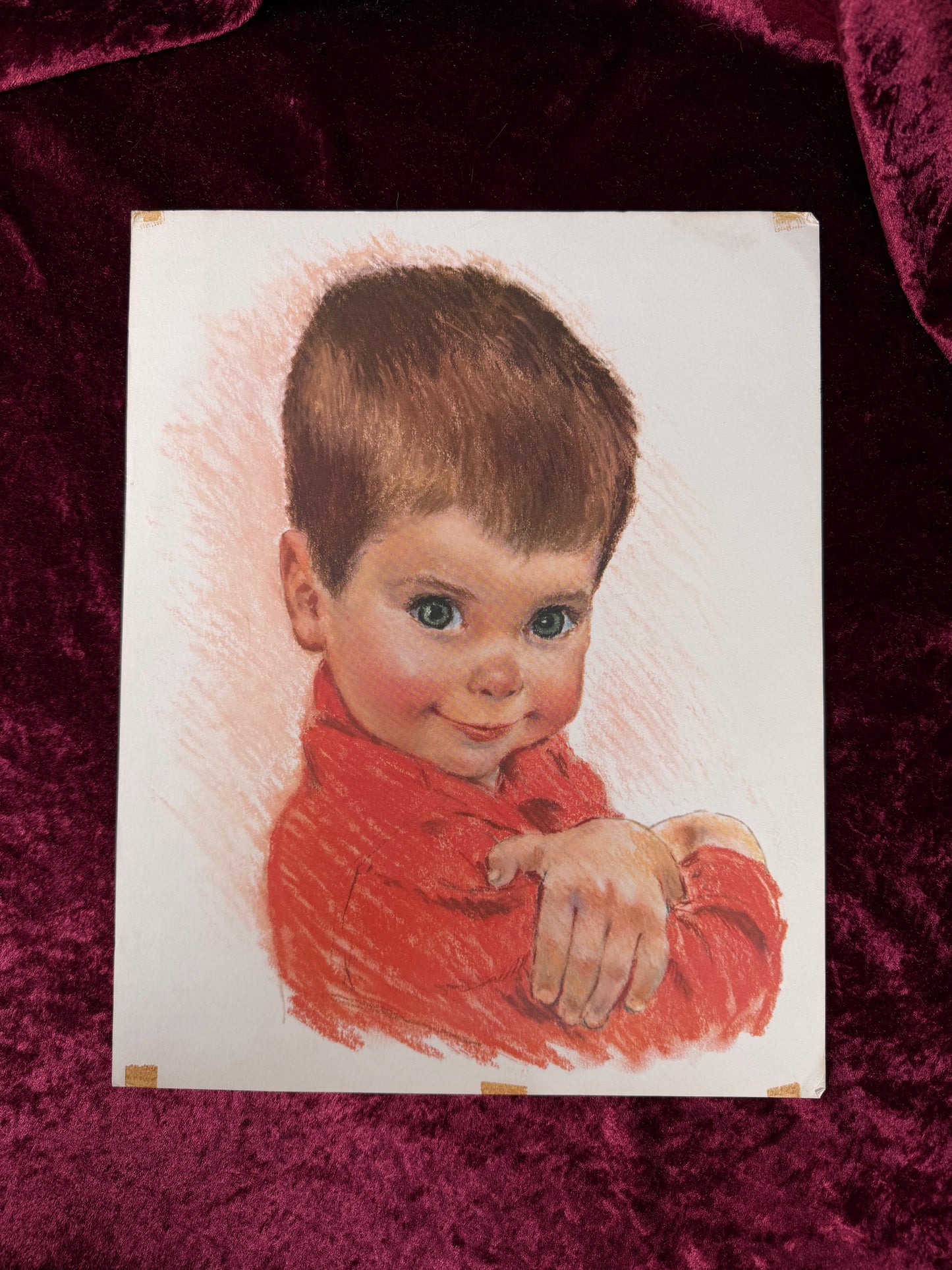 Vintage Ephemera - 1960s Print - "All American Boys" - Northern Paper Mill