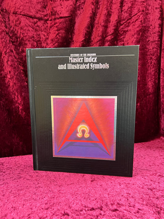 Vintage Hardcover Coffee Table Book - Time Life Mysteries Of The Unknown - Master Index and Illustrated Symbols