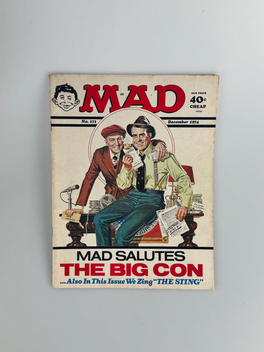 Vintage Mad Magazine - December 1974 - #171