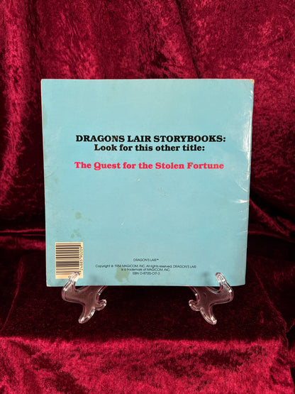 Vintage 1984 Big-Looker Marvel Storybook - Dragon's Lair The Rescue of Princess Daphne