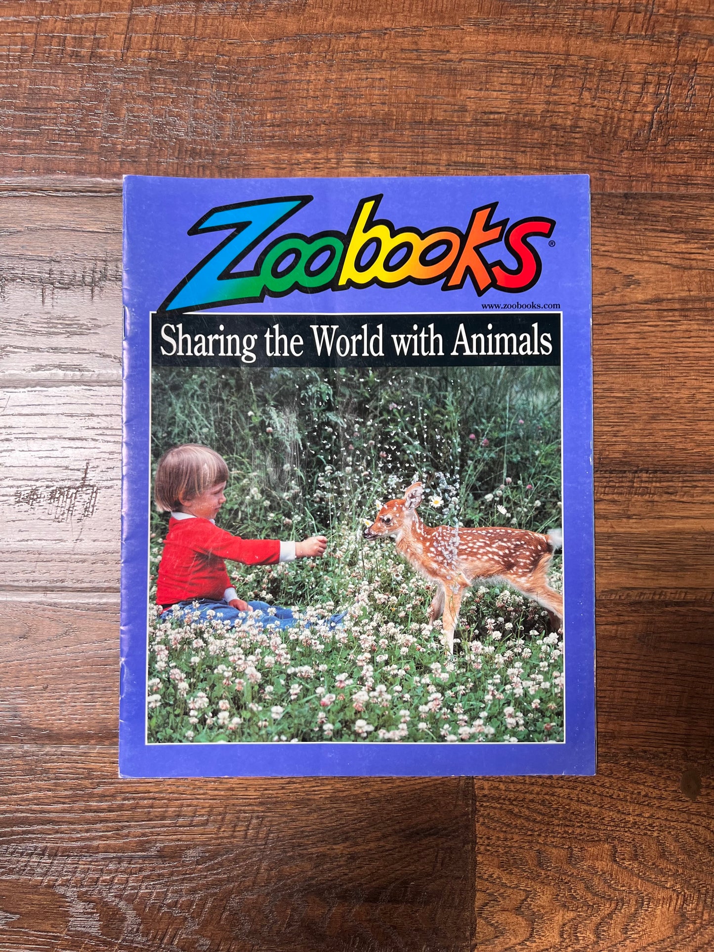 Vintage Ephemera - Magazine - Zoobooks - Sharing the World with Animals - April 2000