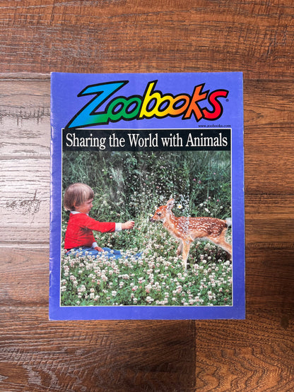 Vintage Ephemera - Magazine - Zoobooks - Sharing the World with Animals - April 2000