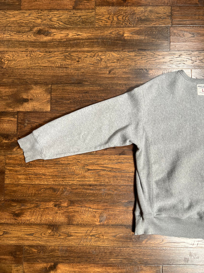 Vintage Clothing - Pullover Crewneck Sweatshirt - Light Grey - Polo Ralph Lauren - Large
