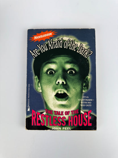 1995 Nickelodeon Are You Afraid of the Dark? Book - The Tale Of The Restless House - John Peel