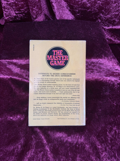 Vintage Paperback Book – The Master Game Beyond the Drug Experience Ropp 1968