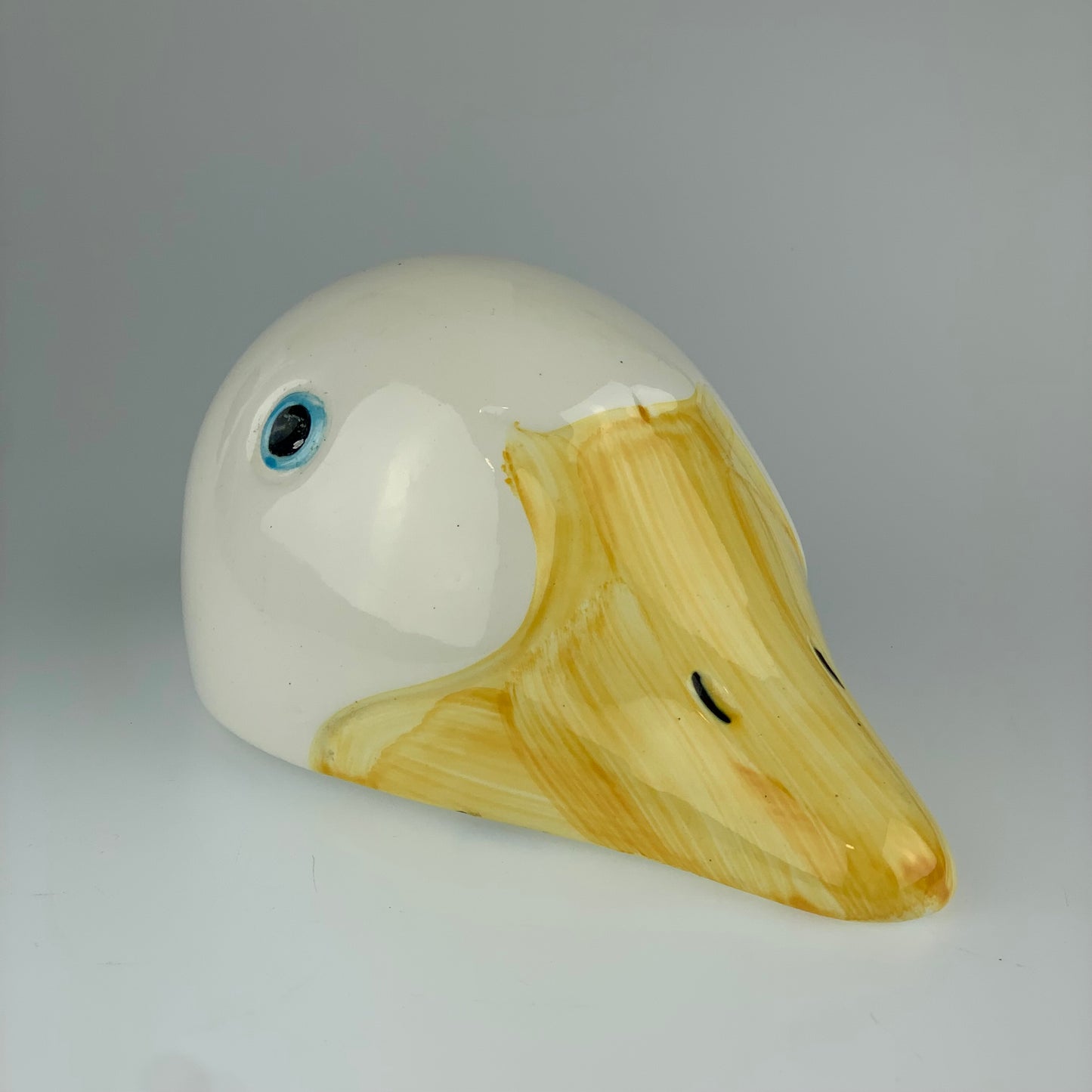 Rare Vintage George Kovacs Style Ceramic Goose Head Lamp Shade