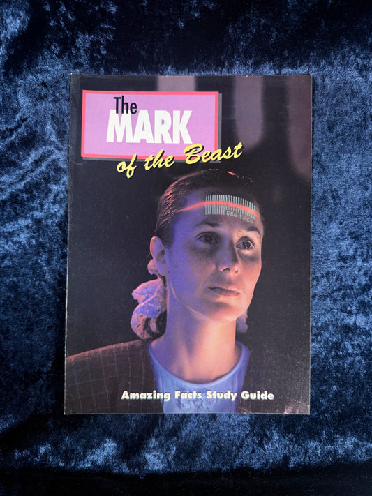 Vintage Amazing Facts Study Guide Booklet - The Mark of the Beast - Early Edition