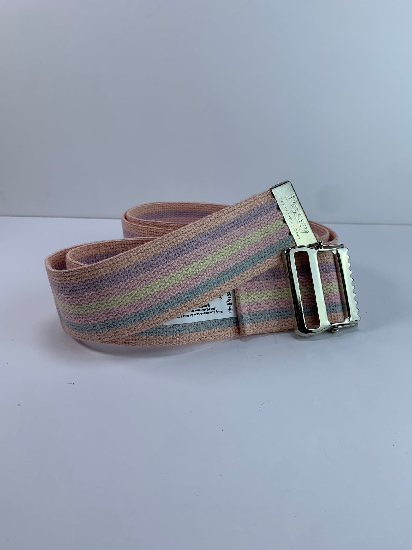 Vintage Accessories - Pastel Rainbow Luggage Strap - Posey Company