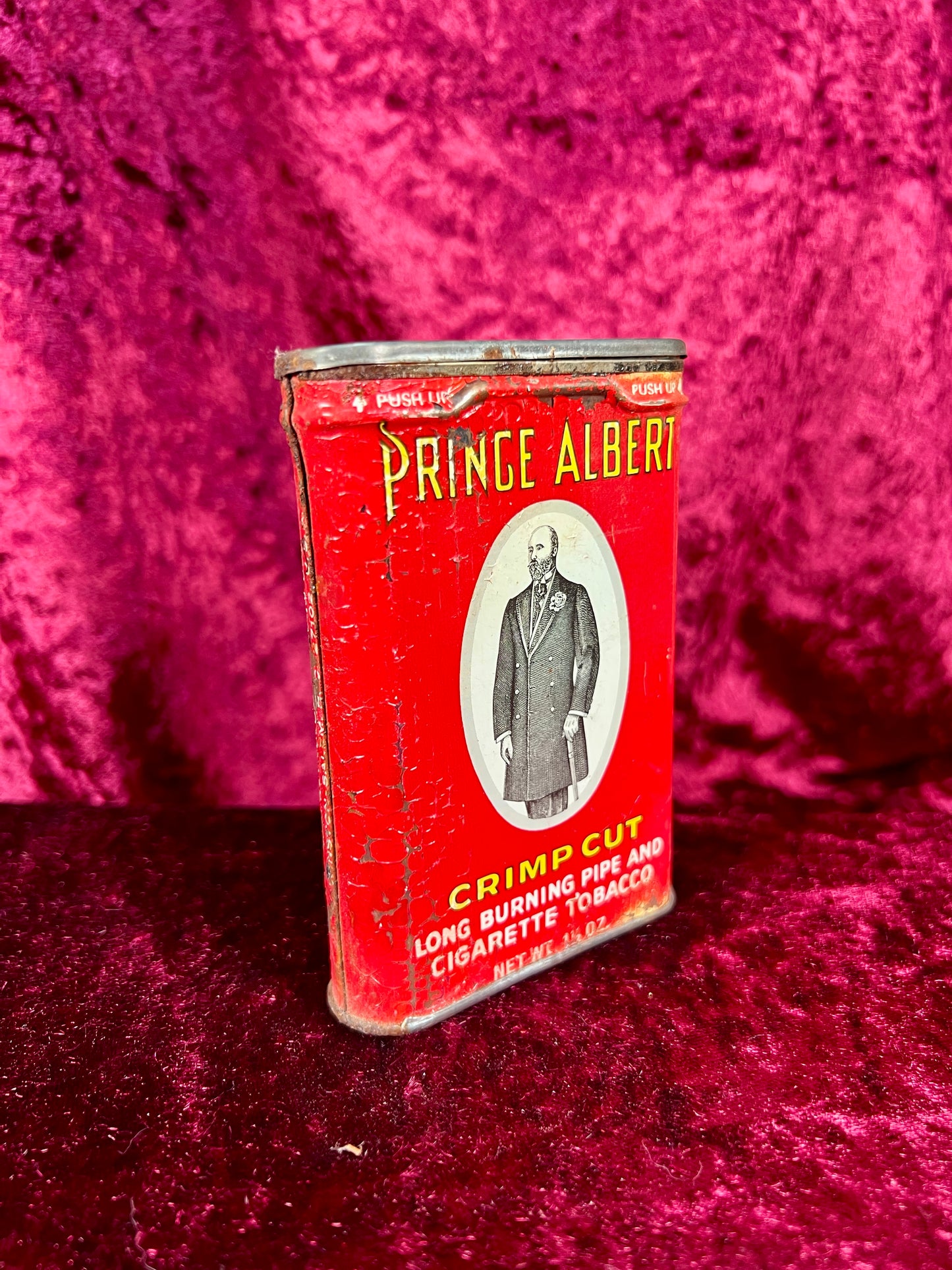 Vintage Tobacciana - Tobacco Tin - Prince Albert / Crimp Cut - #3