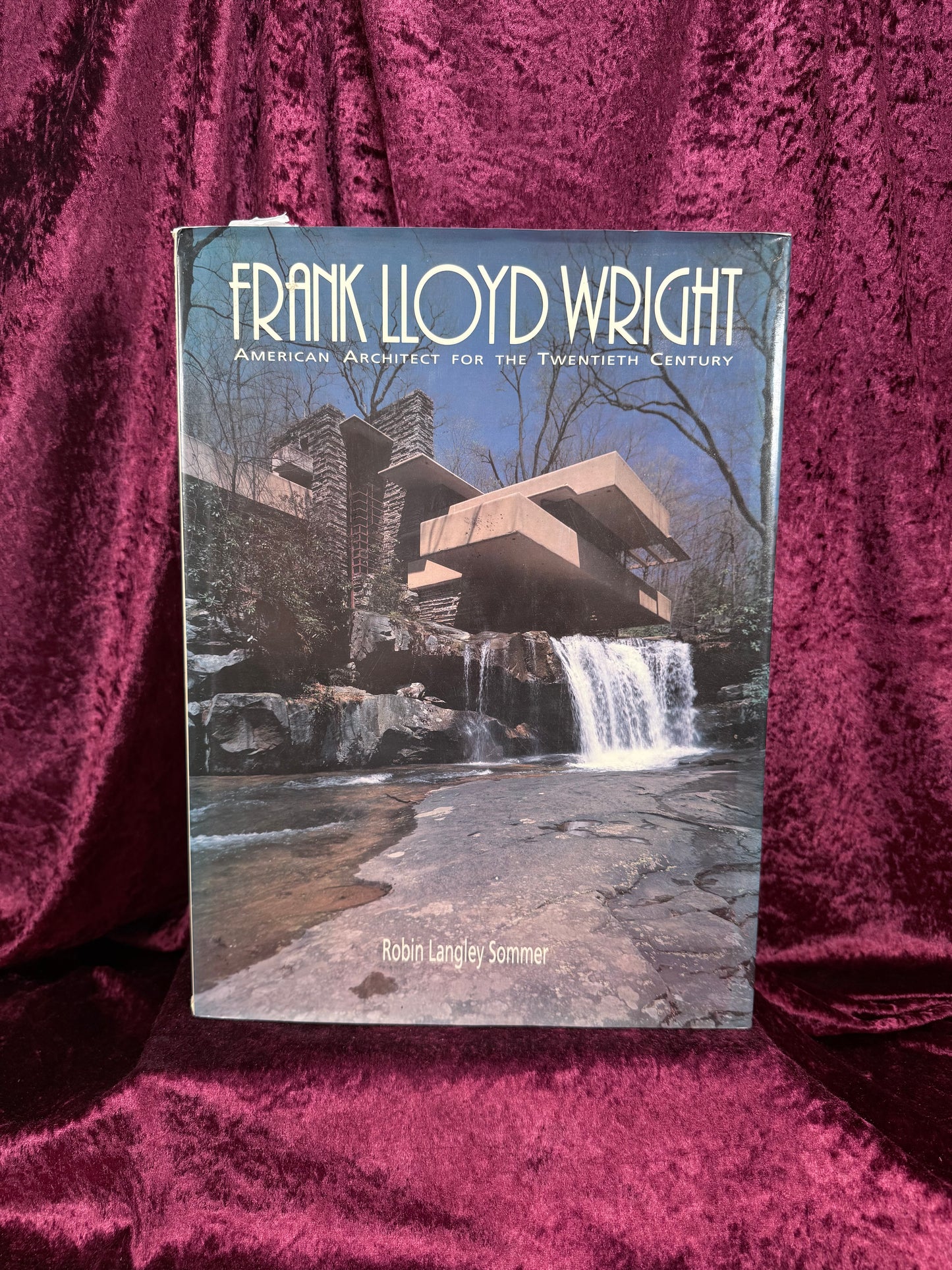 Vintage Hardcover Book – Frank Lloyd Wright American Architect for the Twentieth Century