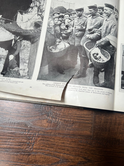 Antique Book - Collier’s Photographic History of the European War - 1915