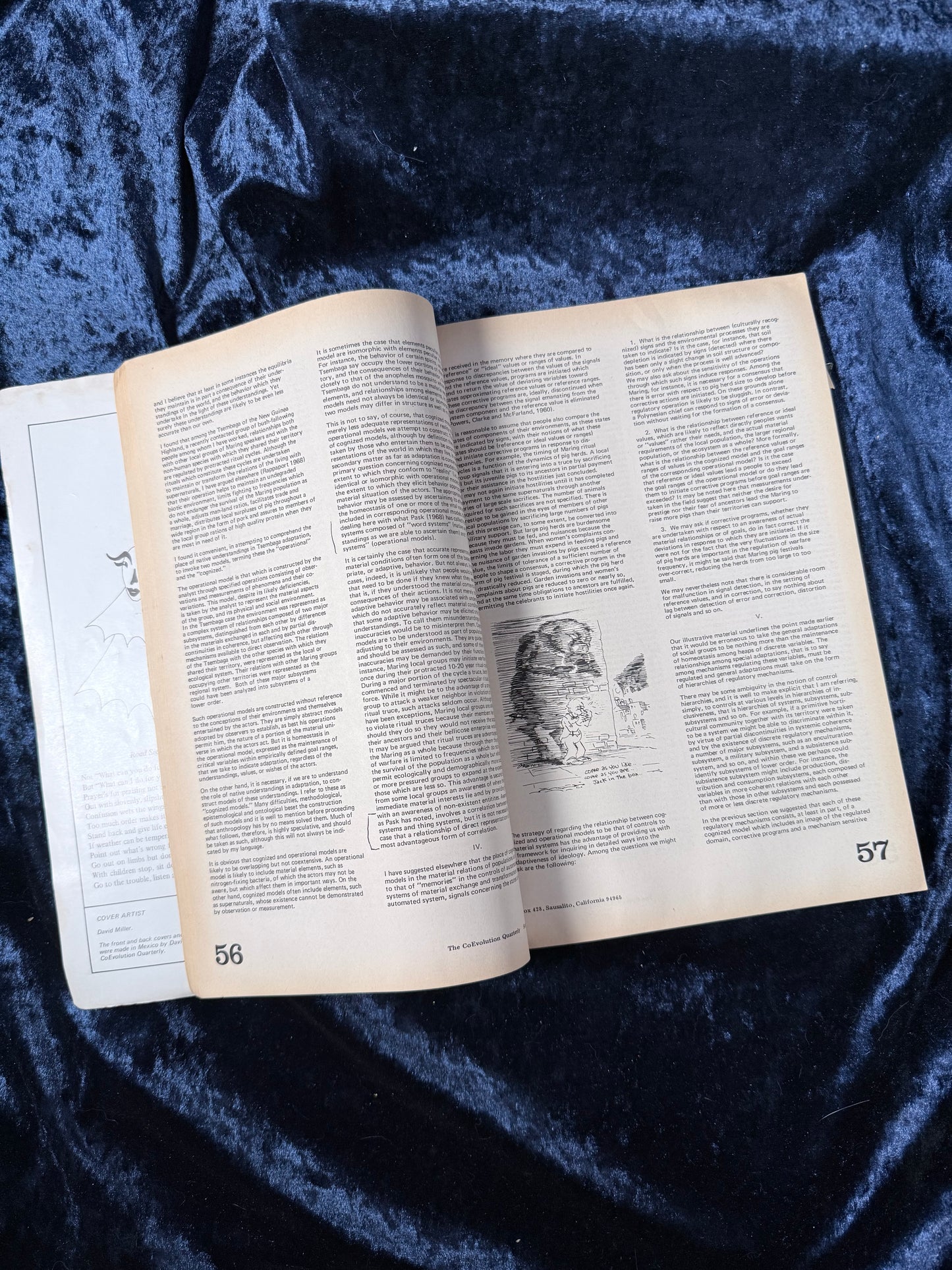 Vintage Paper Counterculture Magazine – CoEvolution Quarterly Whole Earth 1974