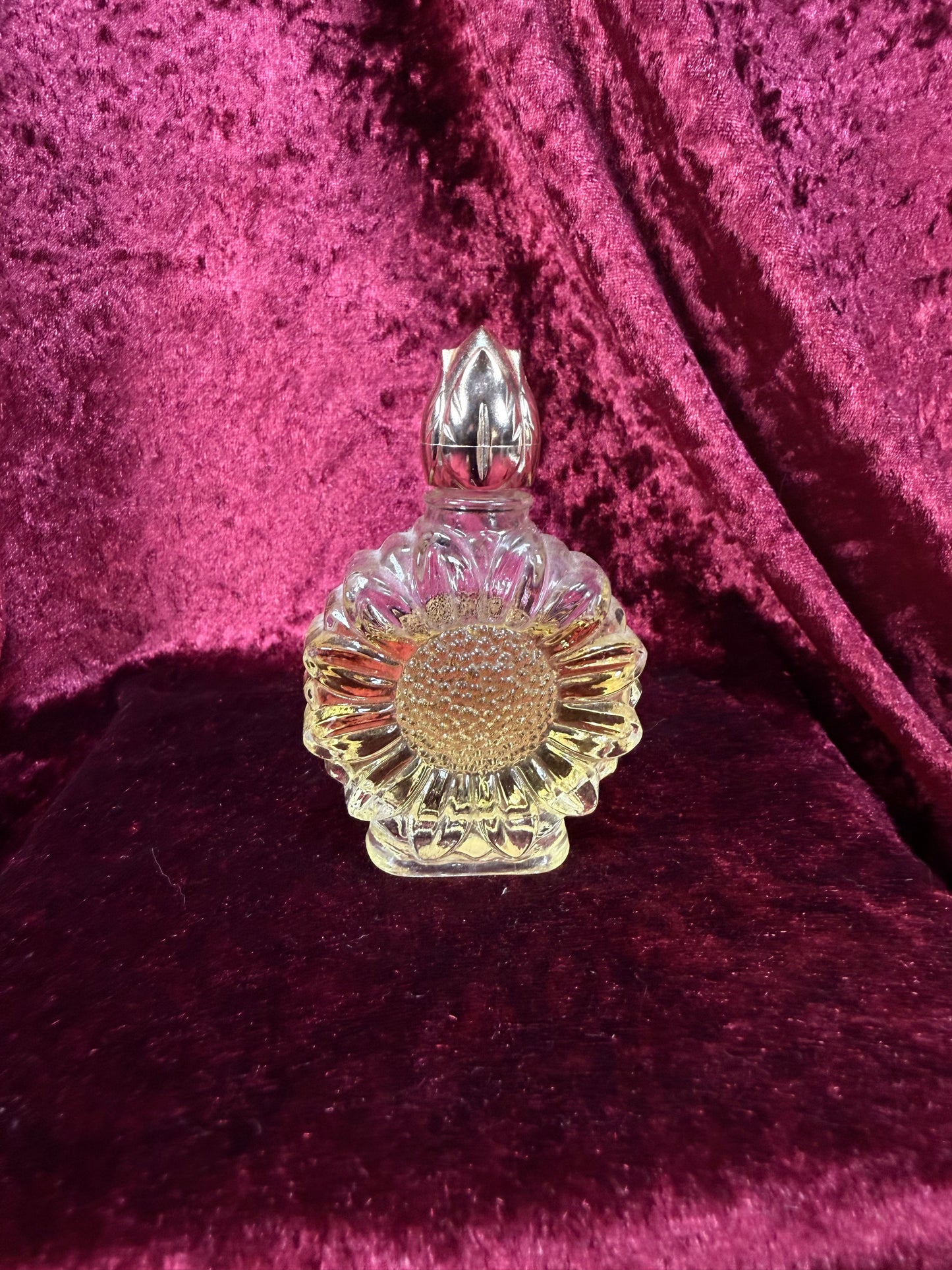 Vintage Glass Cologne Bottle – Avon Sun Blossoms Cologne