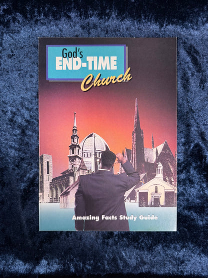 Vintage Amazing Facts Study Guide Booklet - God's End-Time Church - Early Edition