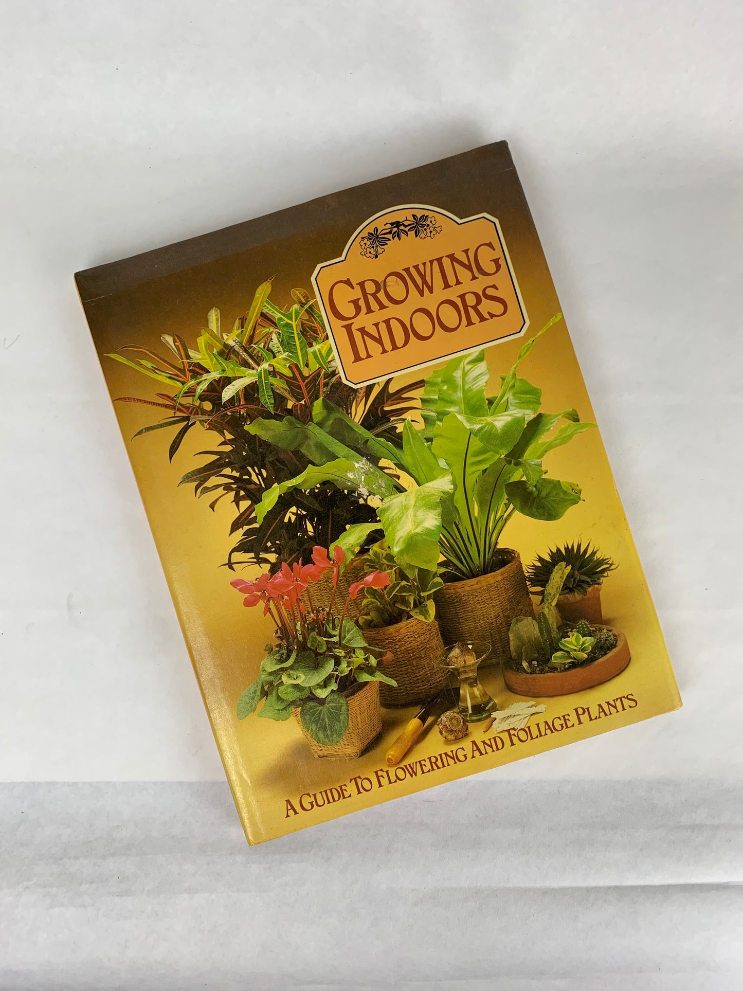 1979 Growing Indoors: A Guide To Flowering and Foliage Plants Hardcover