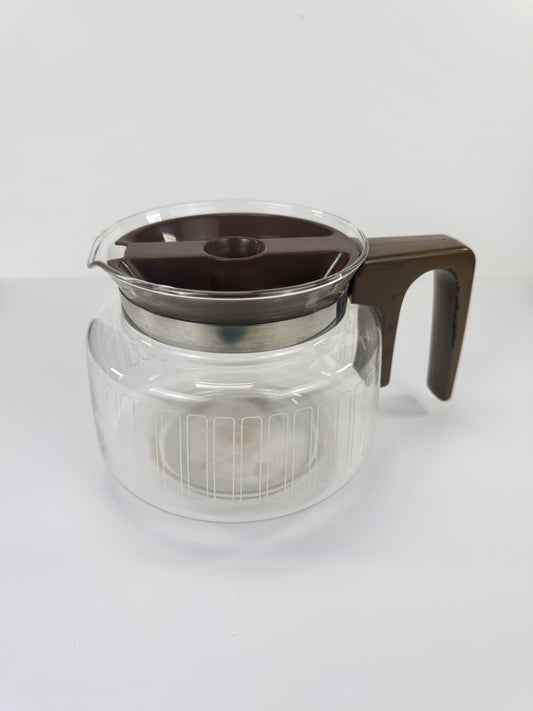 Vintage Proctor Silex Beverage Brewer 10 Cup Automatic Drop Coffee Carafe - Brown