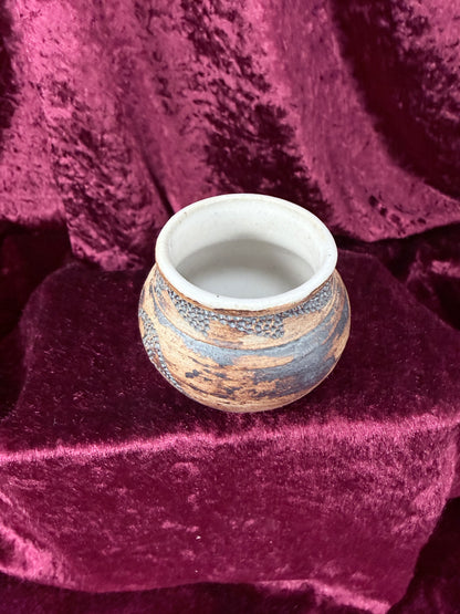 Vintage Native American Pottery Vase - Andrea Winters Southwestern Motif Stoneware