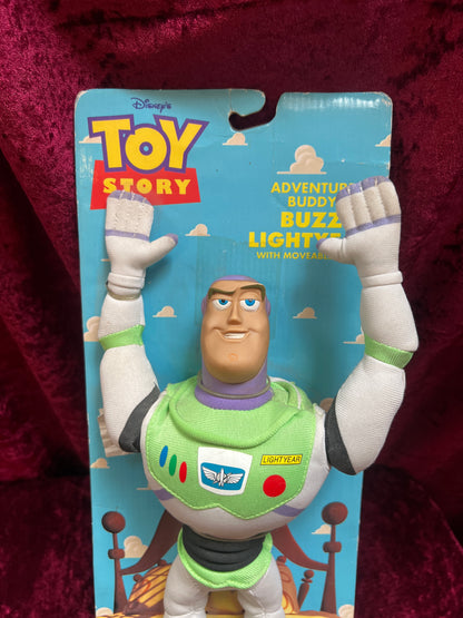 Vintage Collectibles - Adventure Buddy Buzz Lightyear - Disney / Thinkway Toys - 11 1/2”