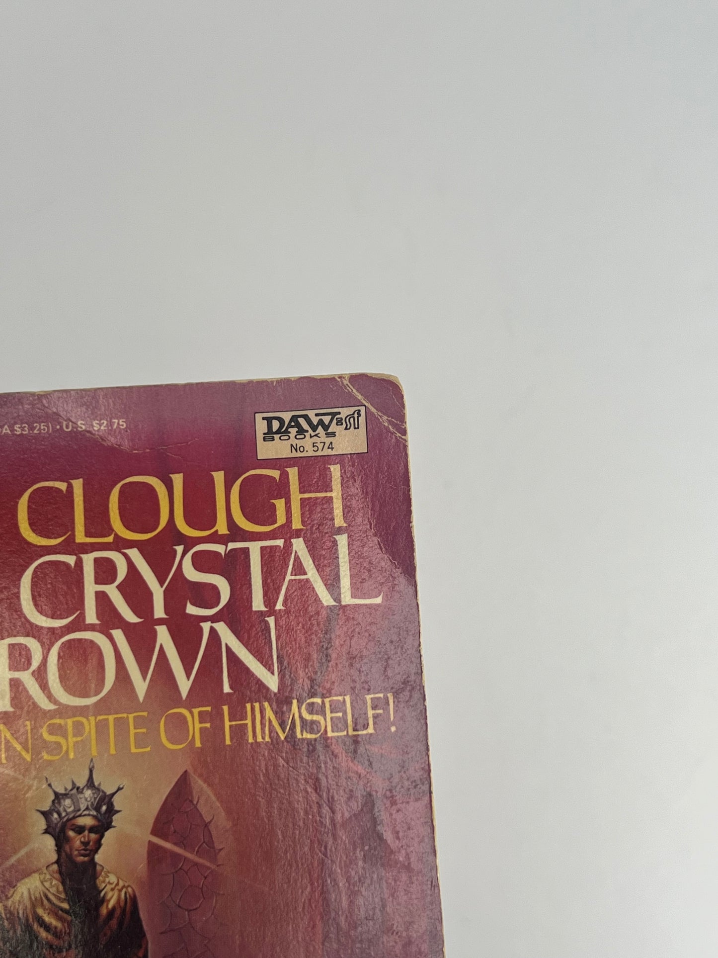 Vintage Paperback - The Crystal Crown - B.W. Clough - 1984