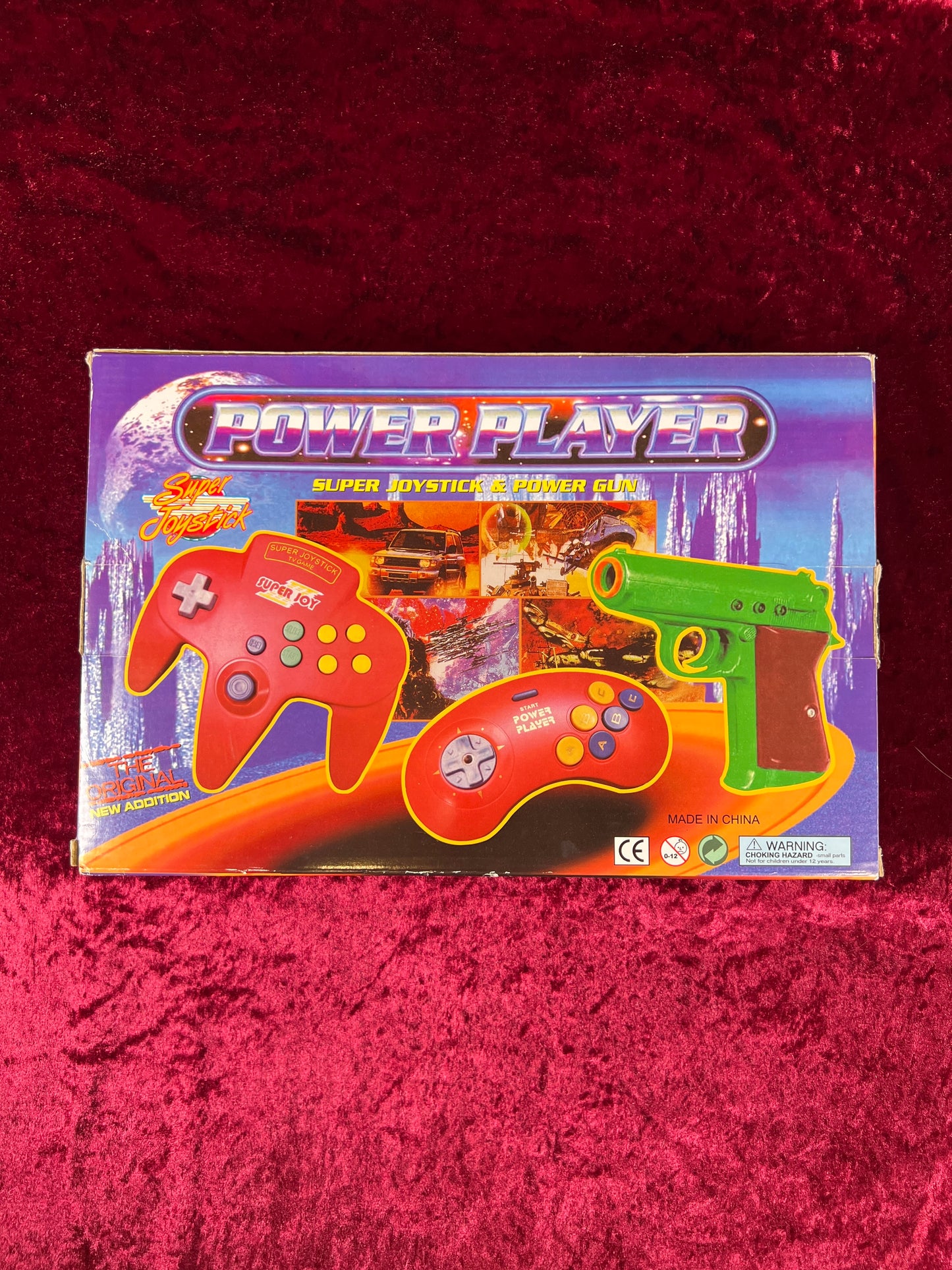 Vintage Collectibles - Power Player Game System - Super Joystick and Power Gun