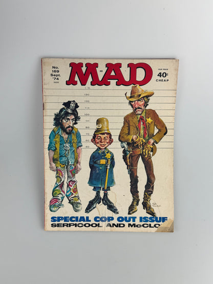 Vintage Mad Magazine - September 1974 - #169