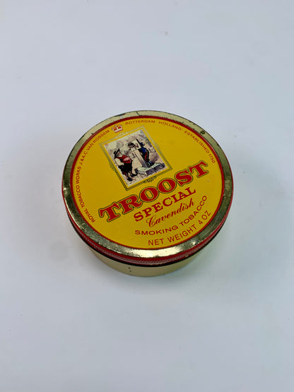 Vintage Advertisement - Tobacco Tin - Cavendish Smoking Tobacco - Troost - Made In Holland