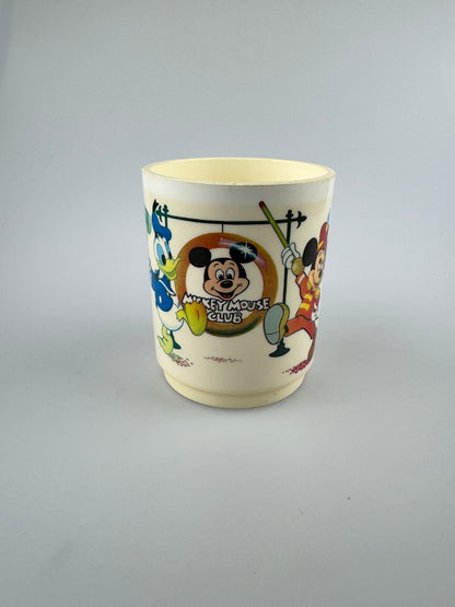 Vintage Disneyland Plastic Mug - Made in USA - DEKA