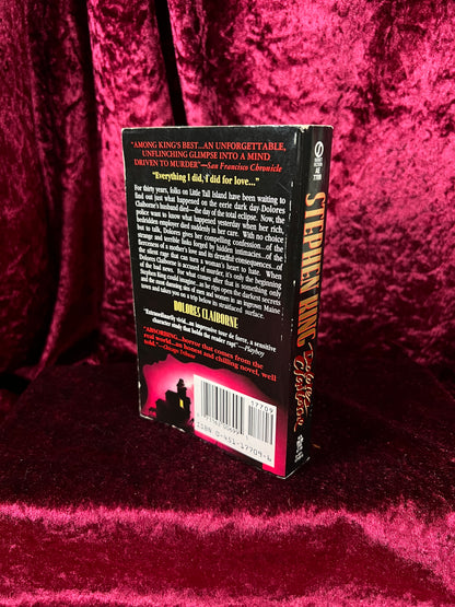 Vintage Paperback Book – Dolores Claiborne Stephen King First Signet Printing 1993